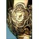 Neo-Gothic silver chalice made by the goldsmith Favier. France. 1870