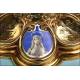 Neo-Gothic chalice. Enjoyed. Duprez. France. S. XIX. Circa 1870