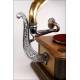 Beautiful horn gramophone in very good condition. 1920's