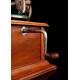 Antique horn gramophone of Classical Stylized Design. Central Europe, Circa 1920