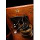 Impressive HMV Monarch horn gramophone. Deluxe Edition. England, Circa 1915