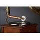 Beautiful Pathé horn gramophone, 1915. Restored and working. Original Trumpet