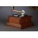 Beautiful Pathé horn gramophone, 1915. Restored and working. Original Trumpet