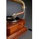 Beautiful Pathé horn gramophone, 1915. Restored and working. Original Trumpet