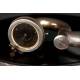 Espectacular Gramófono de Trompeta de 1904. Totalmente Restaurado. Funciona de Maravilla