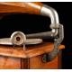 Hermoso Gramófono de Trompeta Inglés Fabricado Circa 1910. Muy Bien Conservado. Funciona Perfectamente