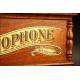 Magnificent Columbia AA Phonograph, 1901. With protective case. Working.