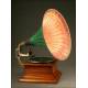 Gramophone His Master's Voice Intermediate Junior. Ca. 1910.Totally Original.