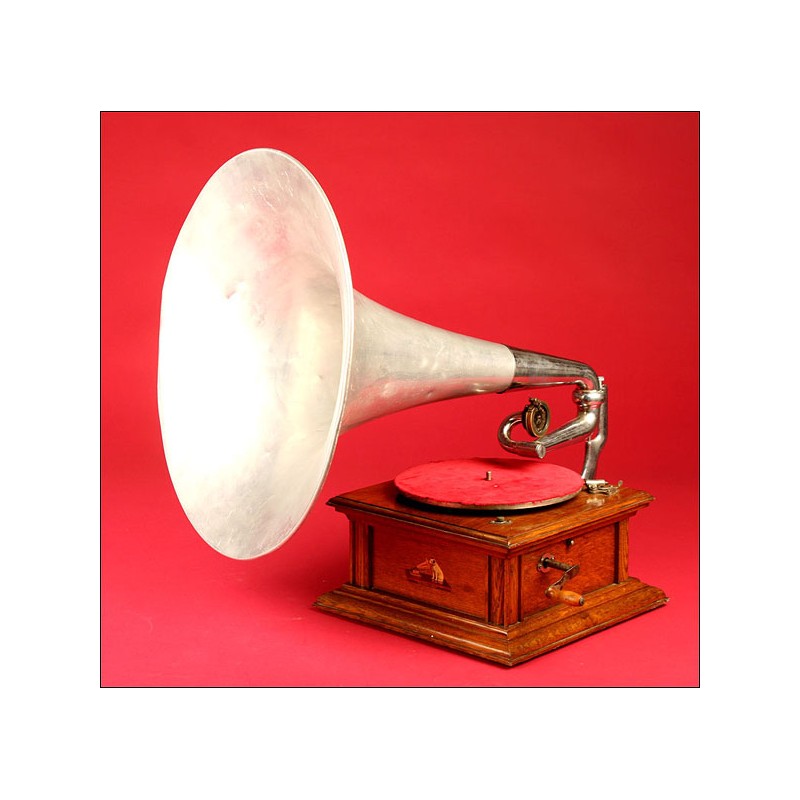 Fantastic Gramophone His Master's Voice Intermediate Monarch. 1910.