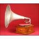 Fantastic Gramophone His Master's Voice Intermediate Monarch. 1910.