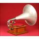 Fantastic Gramophone His Master's Voice Intermediate Monarch. 1910.