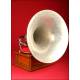 Fantastic Gramophone His Master's Voice Intermediate Monarch. 1910.