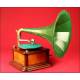 Beautiful Spanish Gramophone Eco-phone nº 14. 1915.