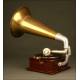 Gramófono Excelda, Fabricado en 1910. Perfecto estado de Funcionamiento.