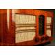 Elegant French Valve Radio L.M.T., from the 40's. With 'Magic Eye'. 220 V