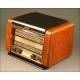 Schneider Valve Radio-Tocadiscos Schneider, Mod. Festival, France, 1954
