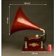Gramófono La Voz de su Amo. 1910. Modelo de Lujo en Excelente Estado de Conservación y Funcionamiento