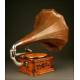 Antique Early 20th Century Gramophone, Circa 1910. Gramophone & Typewriter Company.