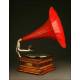 Magnificent Gramophone His Master's Voice, 1905. Excellent reproduction sound.