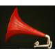 Magnificent Gramophone His Master's Voice, 1905. Excellent reproduction sound.