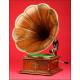 Impressive Howthorne and Sheble Star Gramophone with Special Arm. 1907