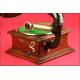 Impressive Howthorne and Sheble Star Gramophone with Special Arm. 1907