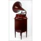 Gramophone with Record Player, Circa 1910