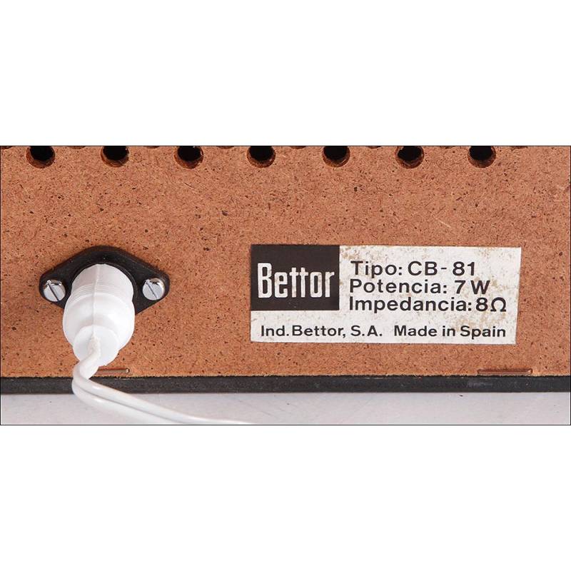 Magn fico Tocadiscos Bettor Dual 420 Unidad 3 de 4
