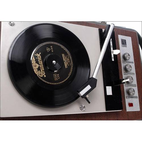 Aut ntico Pick Up Tocadiscos de Maleta Stibert en Perfecto