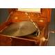 Huge Polyphon Music Box with 156 tines, 78 double notes, with 20 discs.