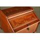 Precioso Organillo Americano en Madera de Caoba. Circa 1.880. Restaurado y Funcionando Bien