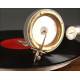 Fantastic German horn gramophone. Circa 1910. Working very well.