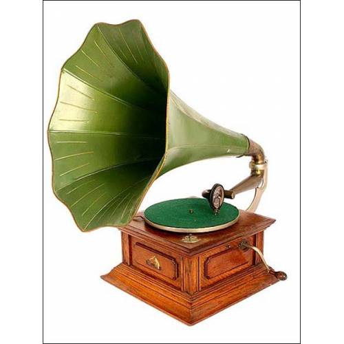 Gramophone His Master's Voice. 1910. THE AUTHENTIC ONE!