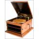 Columbia Viva Tonal tabletop gramophone, Mod 117. 1926.