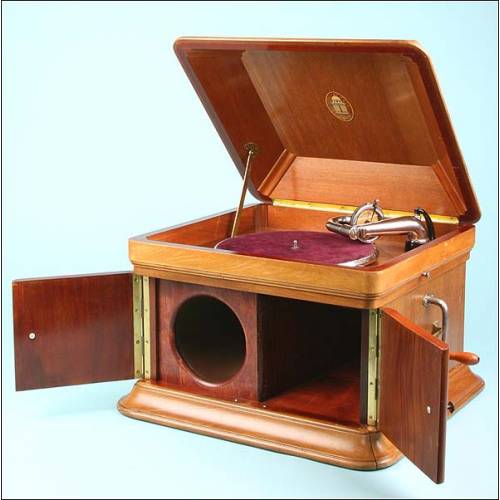 Odeon mantel gramophone. 2 speakers. 1930