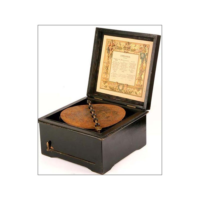 Caja de música Poliphon Sinphonium. 1880
