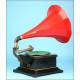 Phot-O-Phone horn gramophone. Circa 1915