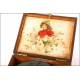 Record music box. XIX Century. Adler Brand