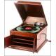 Mantel gramophone His Master's Voice. Mahogany. 1925