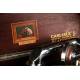 Mantel gramophone His Master's Voice. Mahogany. 1925