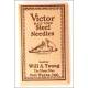 100 needles for Victor gramophone. Medium pitch.