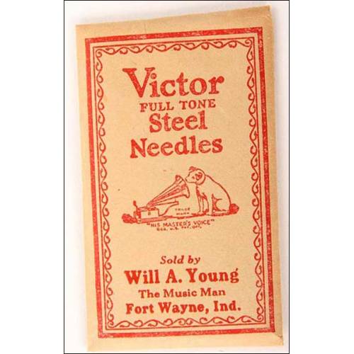 100 needles for Victor gramophone. High tone.