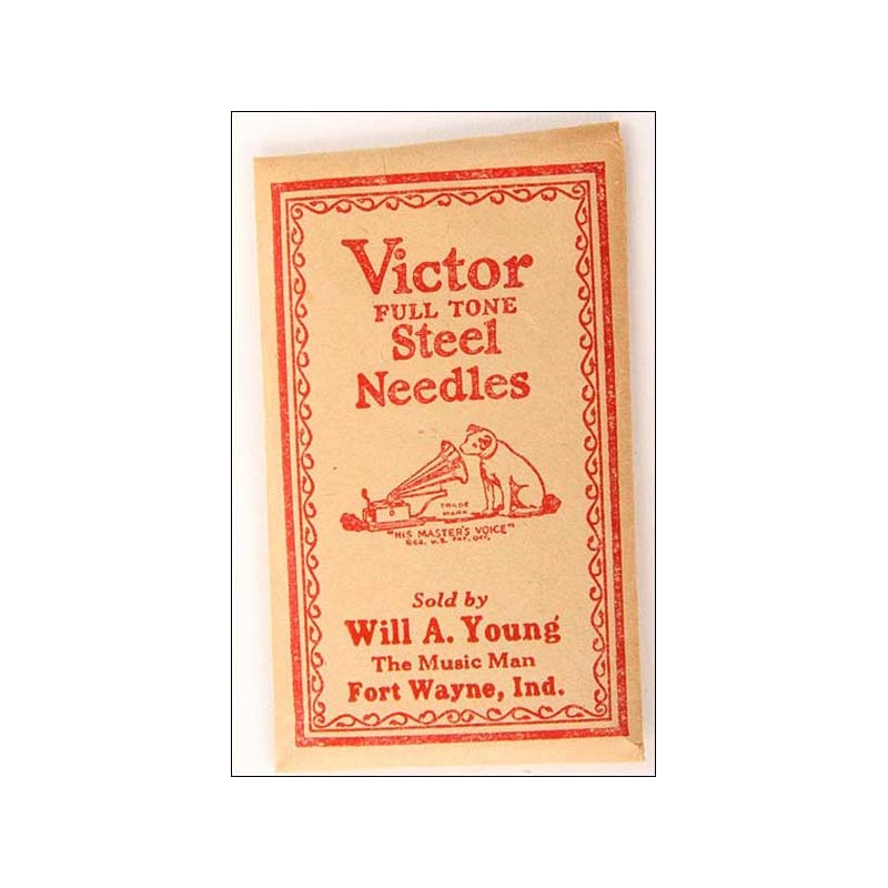 100 needles for Victor gramophone. High tone.