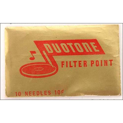 10 needles for gramophone Duotone. High tone.