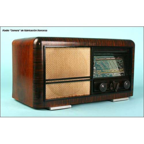 Radio Sonora excellence 4, 65w 110-220v, C.1950.