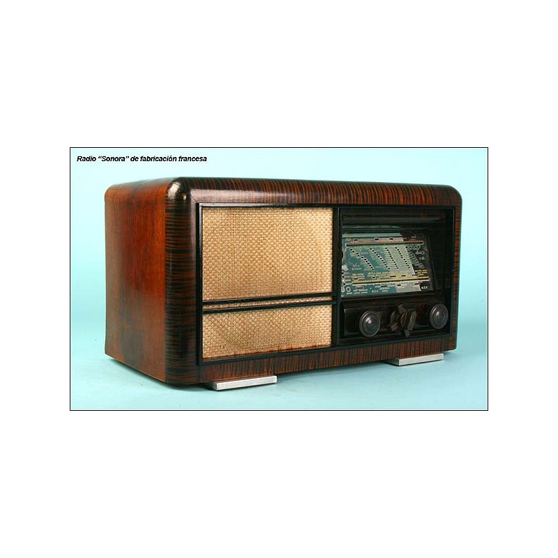 Radio Sonora excellence 4, 65w 110-220v, C.1950.