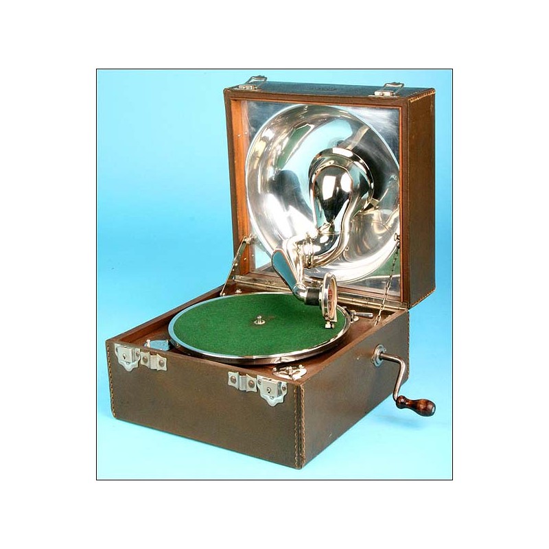 Decca portable gramophone. 1930's.