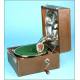 Gramófono portátil Decca. Años 30.