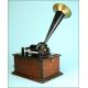 Edison Standard Phonograph. Working. 1905