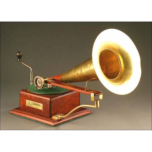 Gramófono Berliner, Muy raro. 1897